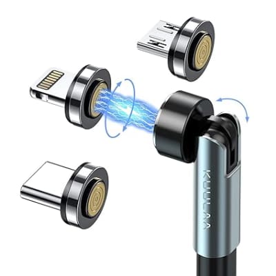 Cable de Carga Magnético 3 en 1 Kuulaa