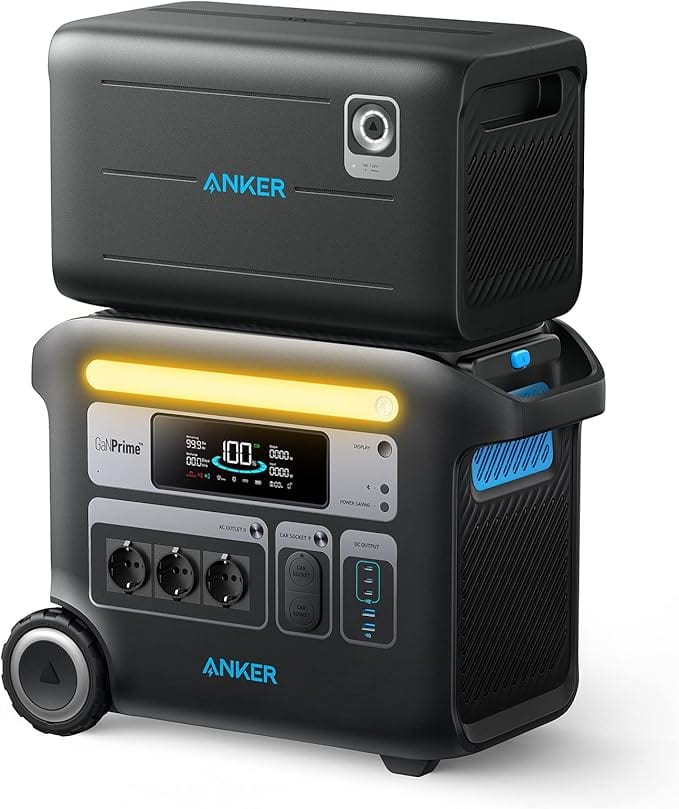 Anker PowerHouse 767 con batería adicional