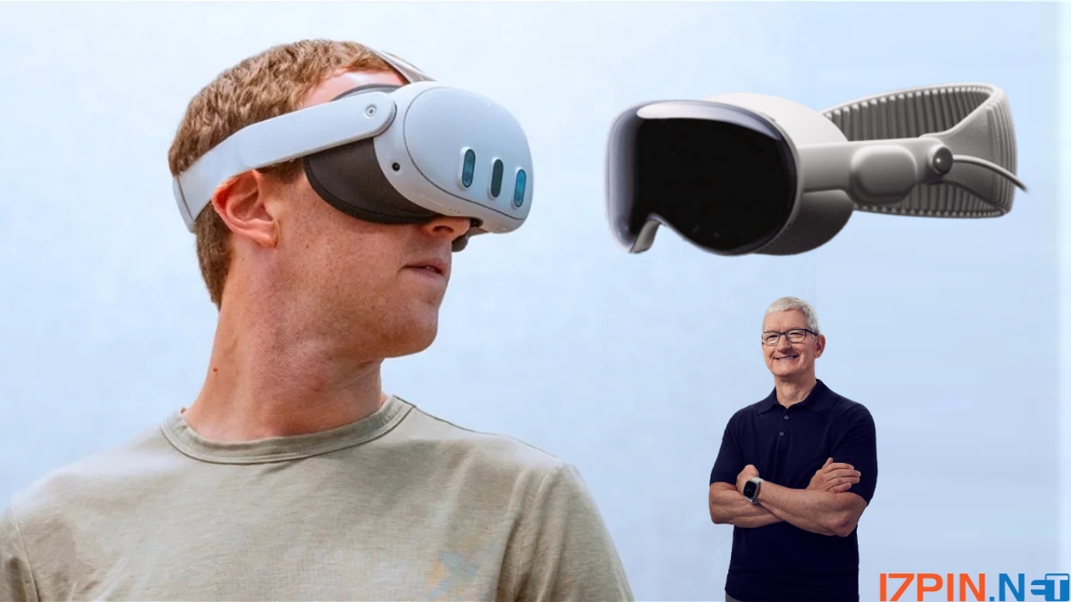 Mark Zuckerberg y las Apple Vision Pro, Rivalidad de Realidad Mixta