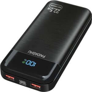 Power Bank PAIDASHU 27.000mAh Carga Rápida 22.5W