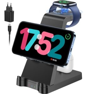 Cargador Inalámbrico Rápido 3 en 1