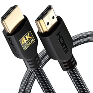 PowerBear Cable HDMI 4K 2m Alta Velocidad con ARC para Video y Sonido de Alta Calidad