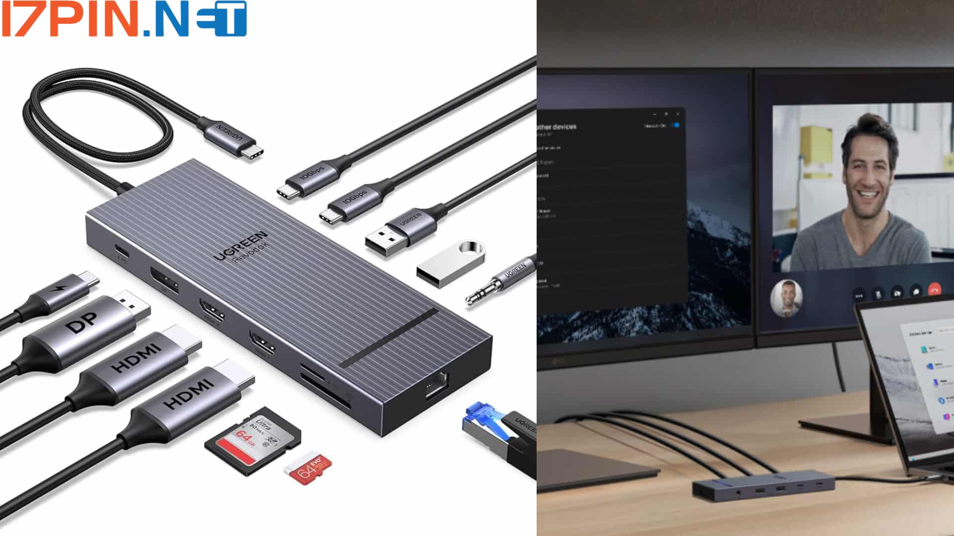 Análisis del Hub USB-C UGREEN Revodok Pro 3121 (12 en 1)