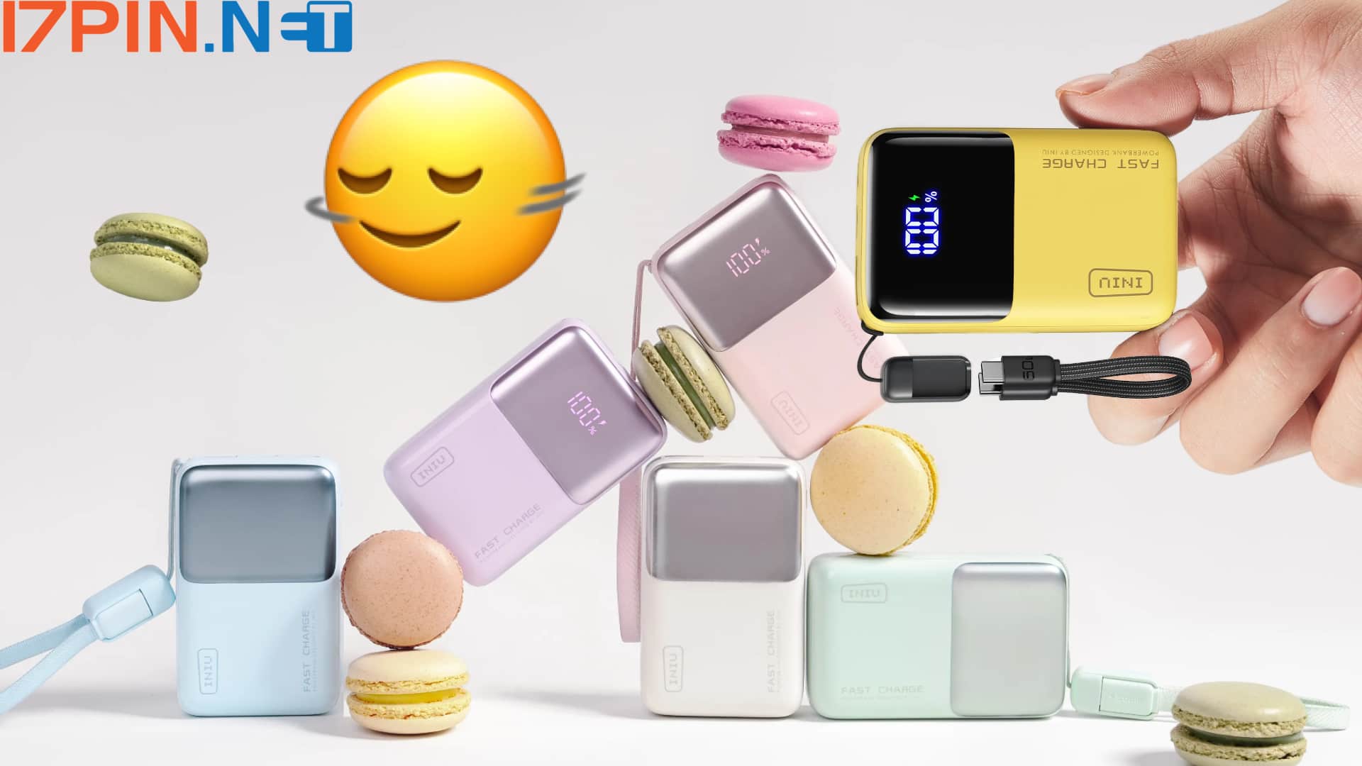 INIU Pocket Rocket P50 Power Bank 45W