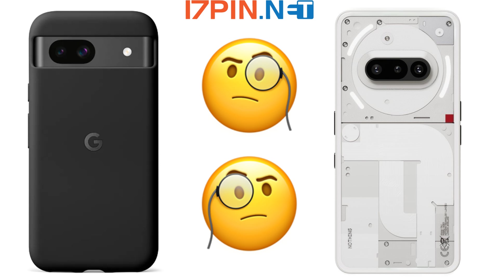 Nothing Phone 3a y el Google Pixel 8a