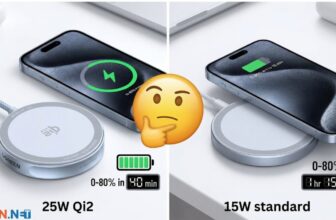 Qi2 25W vs MagSafe y Qi2 normal