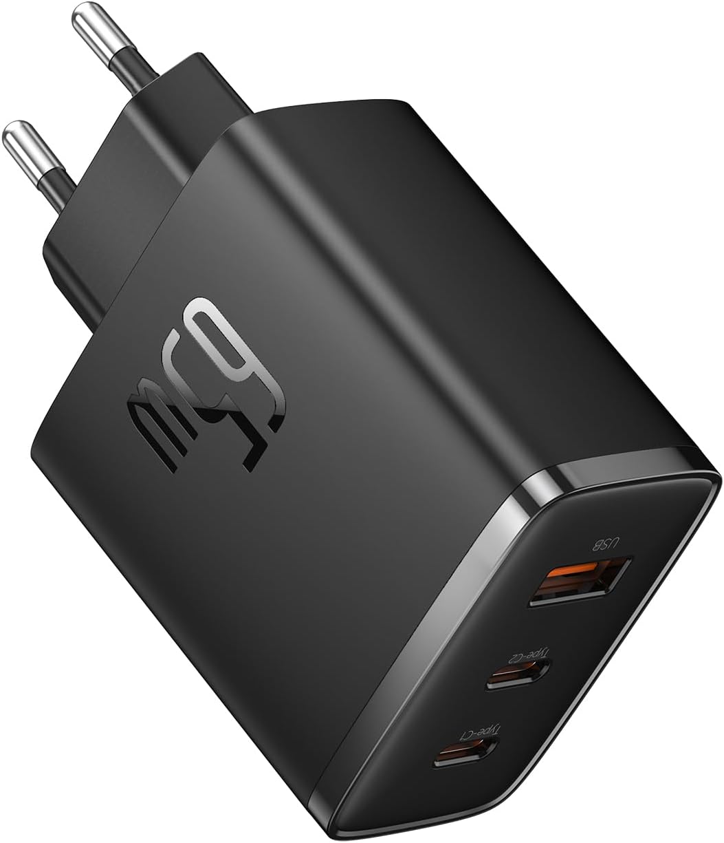 Baseus 65W GaN 3 puertos