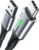 Cable USB A a USB C INIU 3.1A Carga Rápida QC 3.0 Nylon Trenzado de 2 Metros