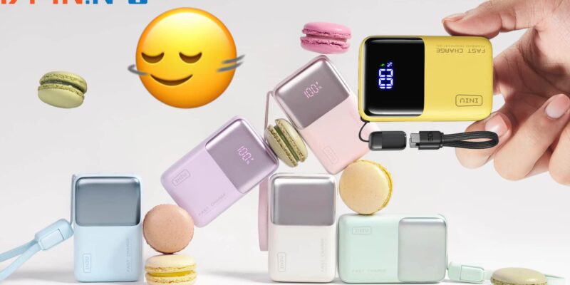 INIU Pocket Rocket P50 la power bank de bolsillo que rompe esquemas con 45 W