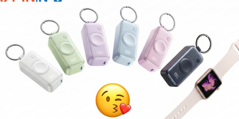 INIU P81 E1 5000mAh para iPhone y Apple Watch cuando vas sin enchufe