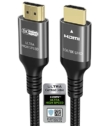 Ubluker Cable HDMI 48Gbps 2M 8K 4K Ultra Velocidad con ARC/eARC para Gaming y Streaming