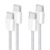 Cable USB C a USB C YISH Carga Rápida 60W – Pack de 2 Nylon Trenzado