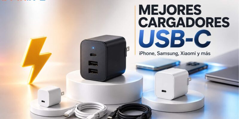 Mejores cargadores USB-C para iPhone, Samsung, Xiaomi y más móviles