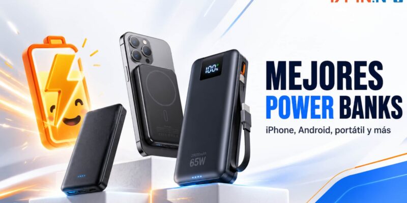 Mejores power banks para móvil, viajes y portátil según tus necesidades