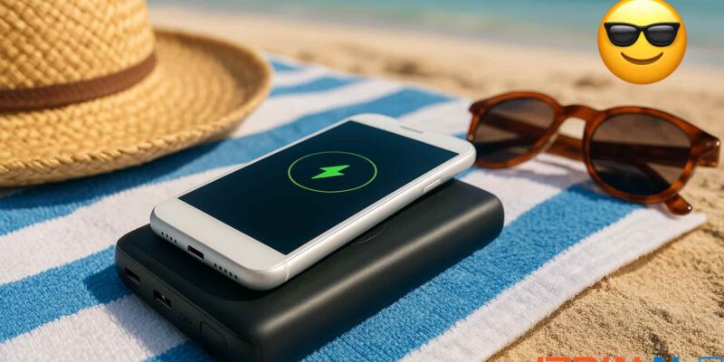 Todo lo bueno y lo malo de un power bank con carga inalámbrica en verano